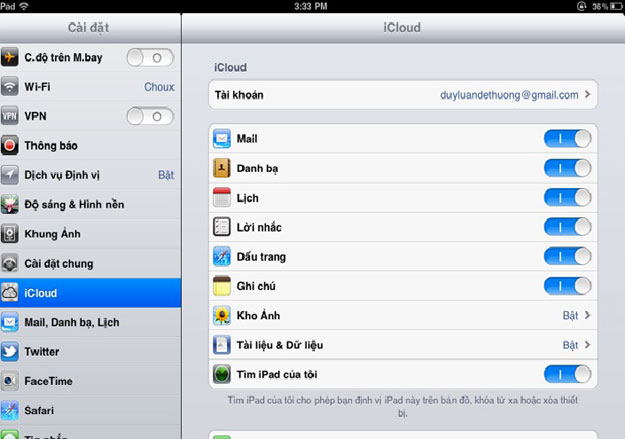 Tính năng Find My iPhone 