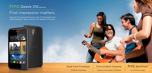 Desire 210