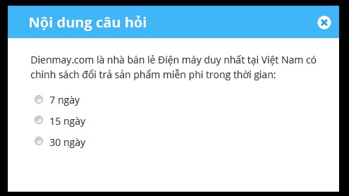 Game Đấu Giá Ngược Trúng TV 80 Triệu