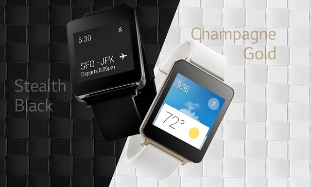 LG tung smartwatch vàng champagne tuyệt đẹp
