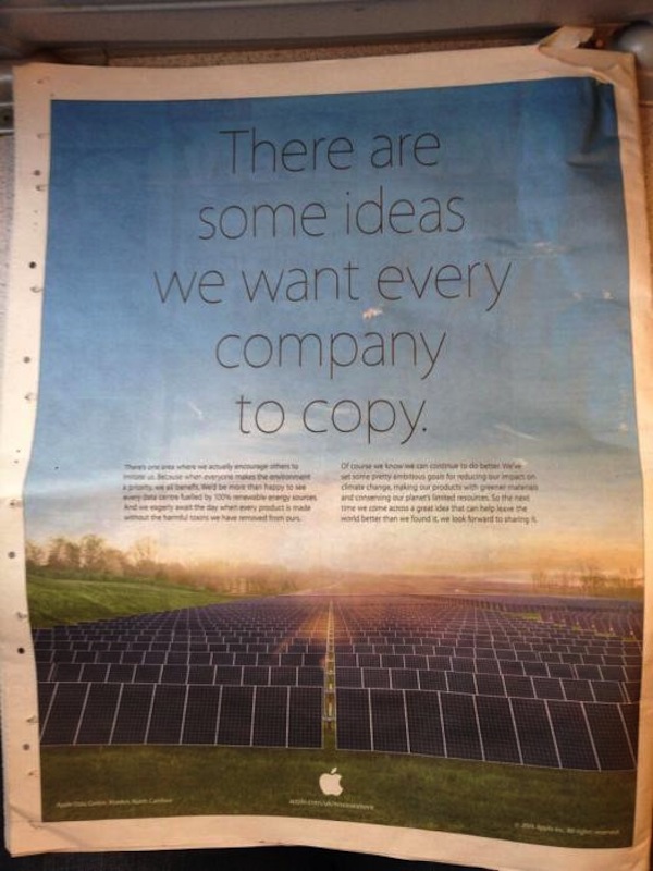 Thông điệp quảng cáo của Apple