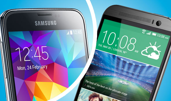 Galaxy S5 và HTC One M8