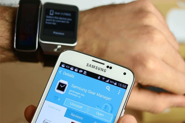 Đồng bộ Gear 2 với Smartphone Samsung