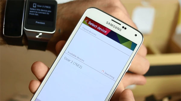 Đồng bộ Gear 2 với Smartphone Samsung