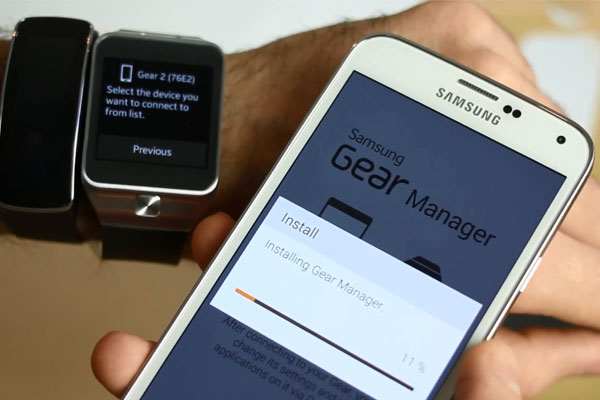 Đồng bộ Gear 2 với Smartphone Samsung
