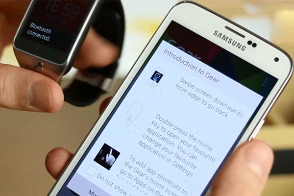 Đồng bộ Gear 2 với Smartphone Samsung