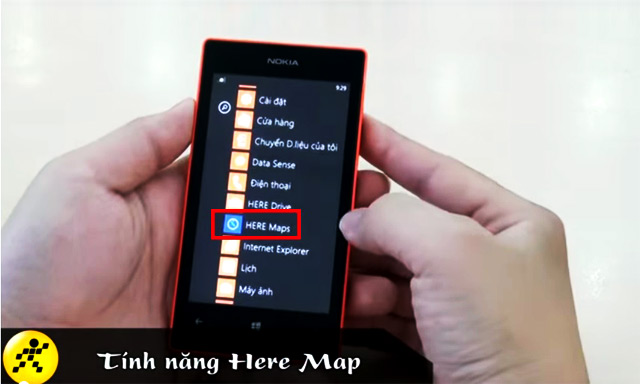 HERE Maps – Người chỉ đường thông thái  