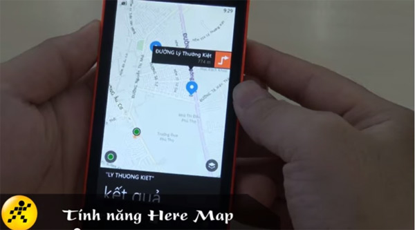 HERE Maps – Người chỉ đường thông thái  