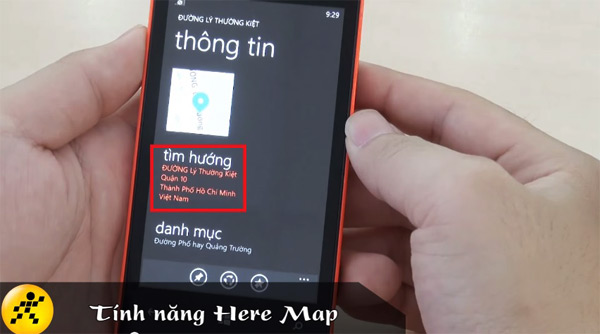 HERE Maps – Người chỉ đường thông thái  