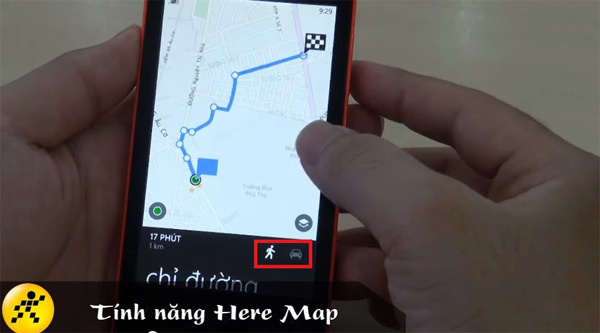 HERE Maps – Người chỉ đường thông thái  