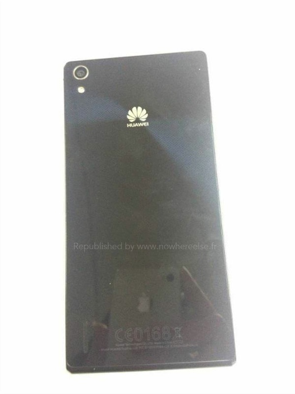 Huawei Ascend P7 có thiết kế không đổi