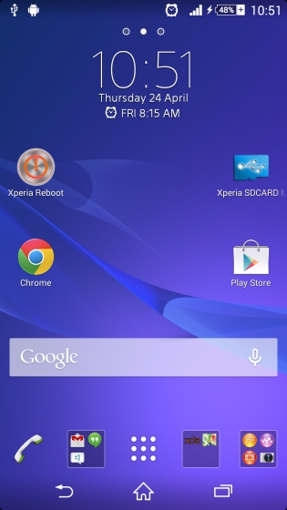 Giao diện màn hình chính