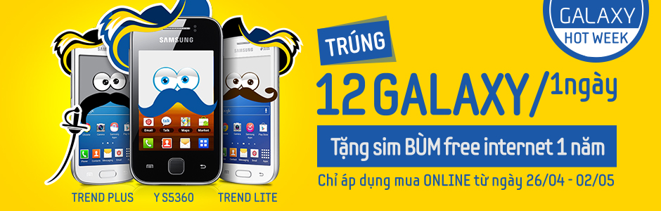 12 Galaxy Week mỗi ngày