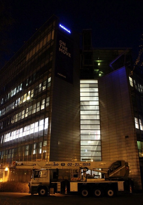 Logo của Nokia bị gỡ xuống