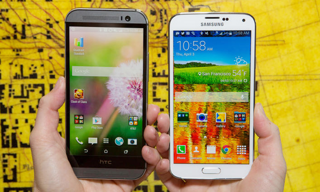 Liệu HTC One M8 có thể đánh bại Galaxy S5?