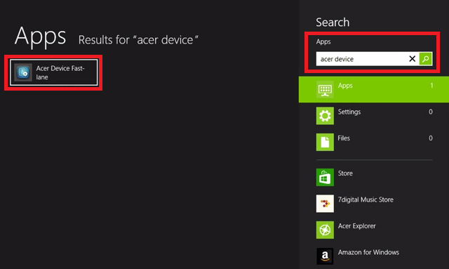 Acer Device Fast-lane 
