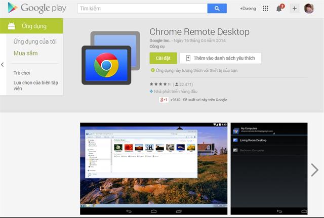 Chrome Remote Desktop