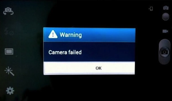 Samsung Galaxy S5 bị lỗi camera