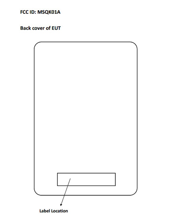 Thiết kế sơ bộ của Asus K01A