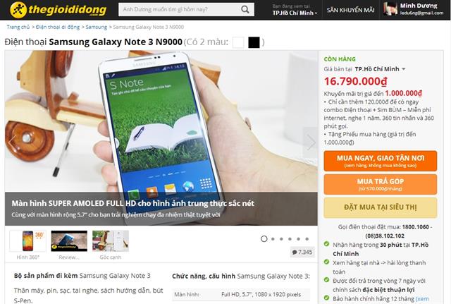 Samsung Galaxy Note 3