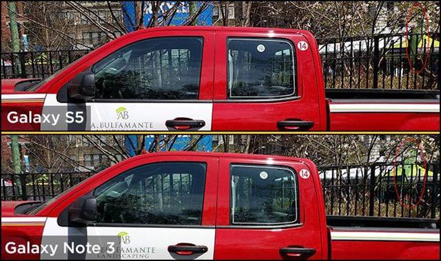 Chất lượng ảnh chụp trên Galaxy S5 và Galaxy Note 3