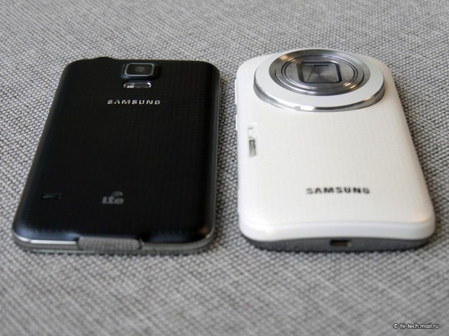 Galaxy K Zoom sánh vai với Galaxy S5
