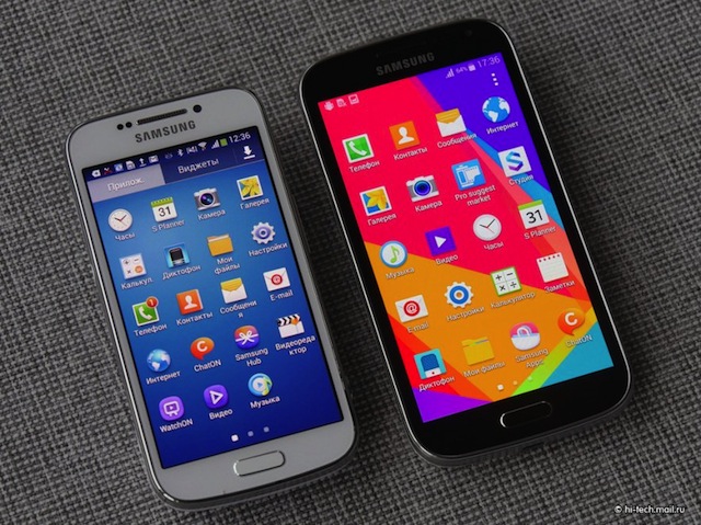 Galaxy K Zoom đọ màn hình với S4 Zoom