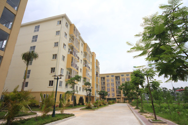 Khu nhà ở của các công nhân tại khu công nghiệp Yên Phong