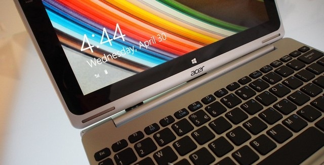 Trên tay laptop Acer Aspire Switch 10 giá 8 triệu đồng