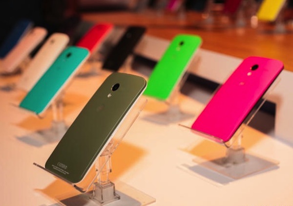 Moto X với nhiều màu