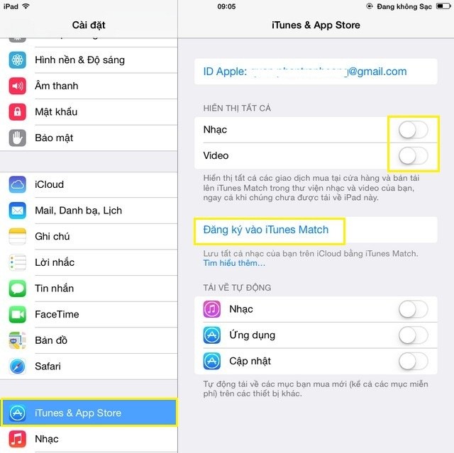 Hướng dẫn xóa nhạc trên iOS 7