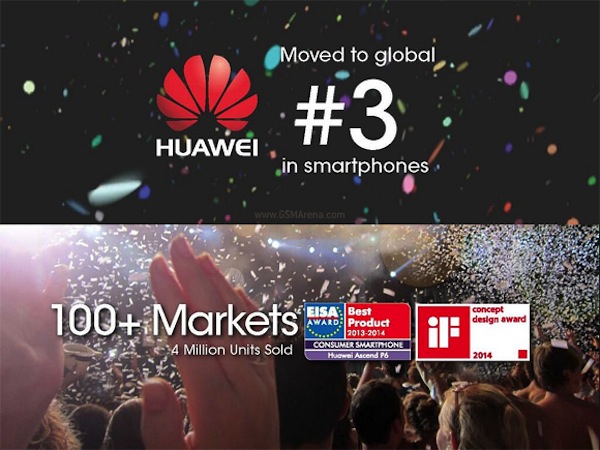 Huawei vui mừng khi vẫn đứng thứ 3