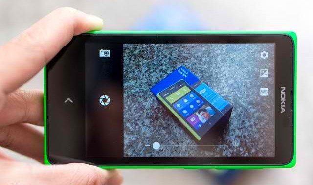 Chụp hình bằng Nokia X