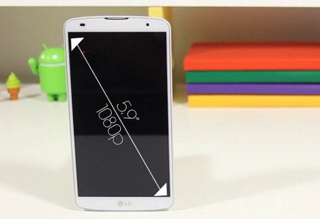 Màn hình 5.9 inch của LG G Pro 2