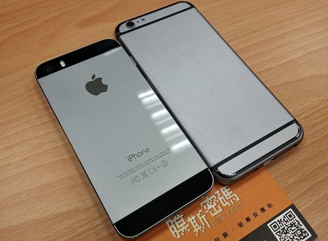 Loạt ảnh so sánh kích thước của iPhone 6: