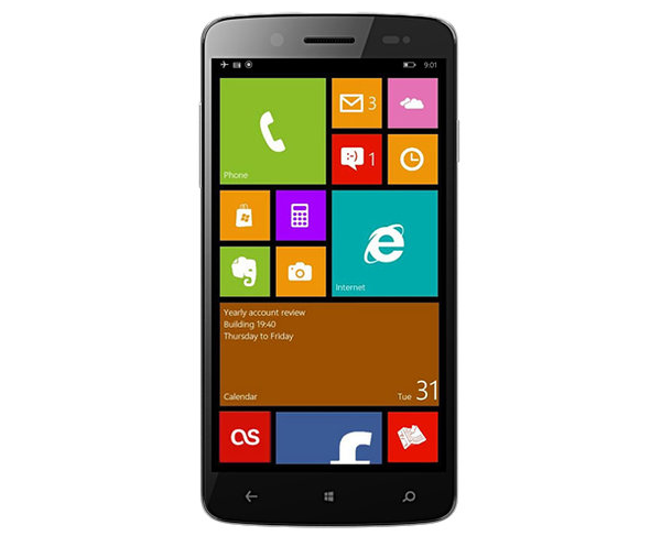 Smartphone WP 8.1 từ nhà sản xuất Prestigio