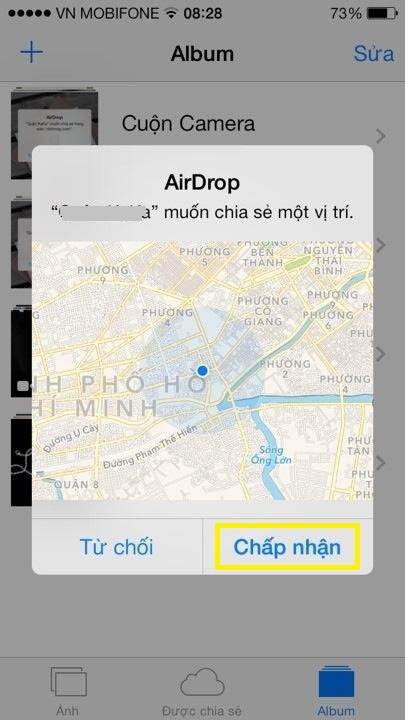 Chia sẻ dữ liệu cực nhanh với AirDrop trên iOS 7