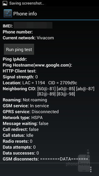 Menu bí ẩn của Android