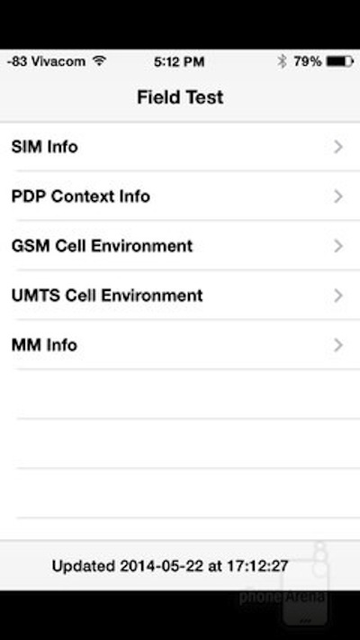 Menu bí ẩn của iPhone