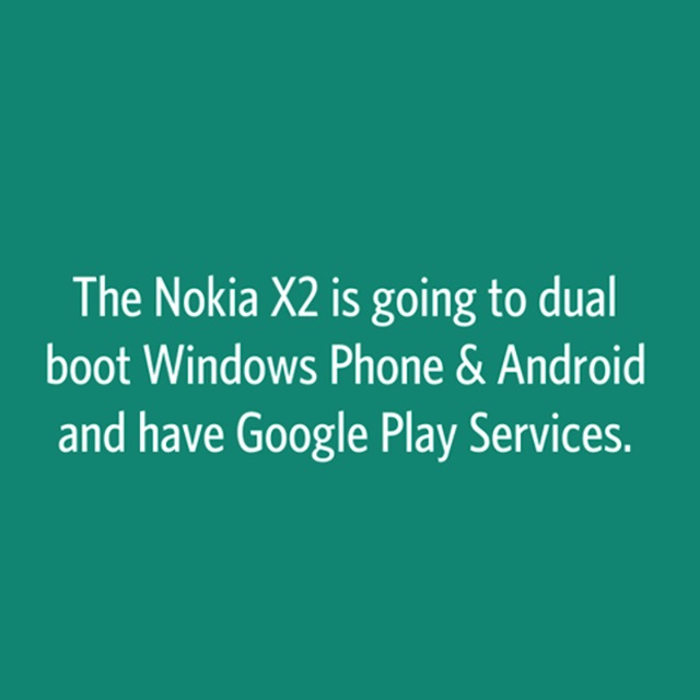 Thông điệp khó tin về Nokia X2