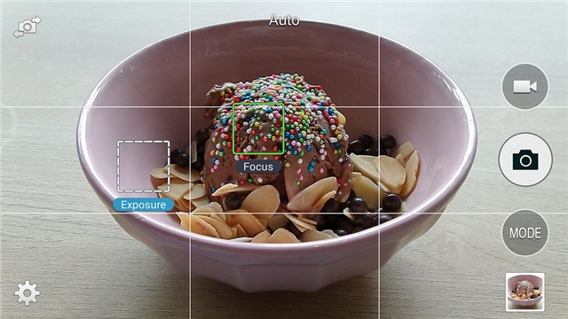 Galaxy K Zoom giao diện camera Galaxy K Zoom giao diện camera