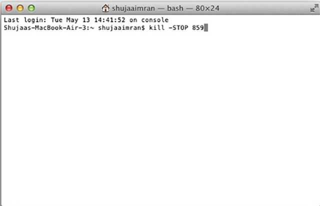 Cách tắt và bật ứng dụng với lệnh Terminal trên Mac OS
