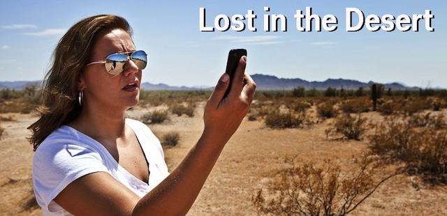 Lạc giữa sa mạc