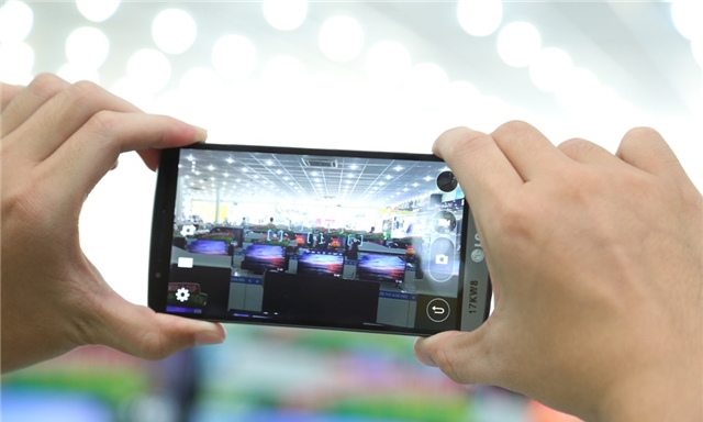 Giao diện camera LG G3