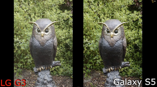 Ảnh chụp từ video 4K trên hai thiết bị