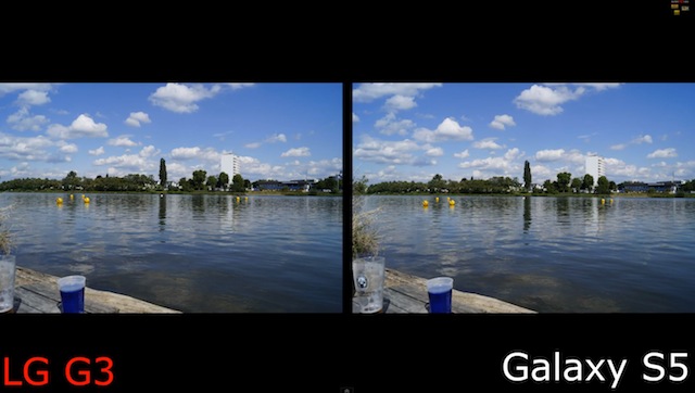 Ảnh chụp từ video 4K trên hai thiết bị