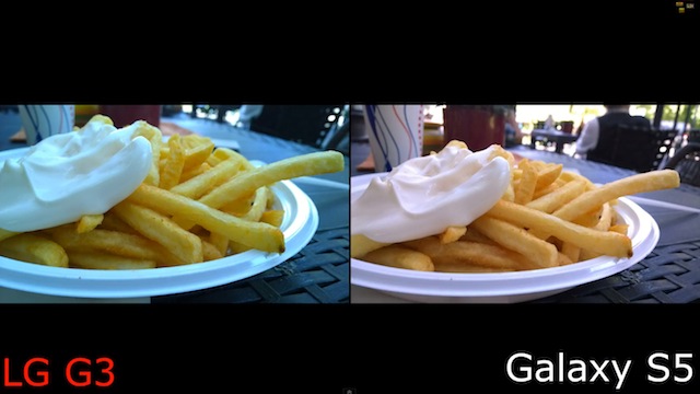 Ảnh chụp từ video 4K trên hai thiết bị