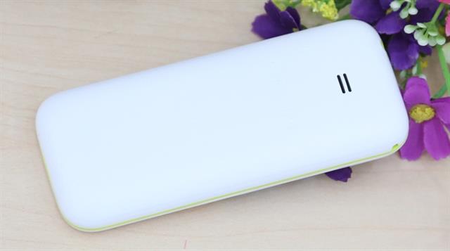 Máy còn màu trắng và xanh dương