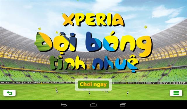 Bắt đầu vào game