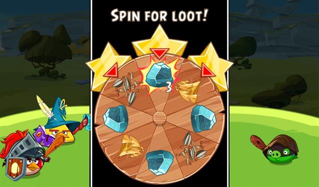 Cố gắng quay trúng những vật phẩm để củng cố vũ trang cho phe mình